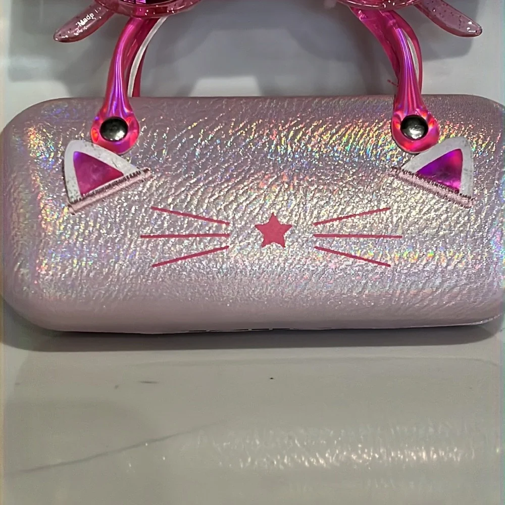 Kitty Cat Sunglasses & Hard Case
